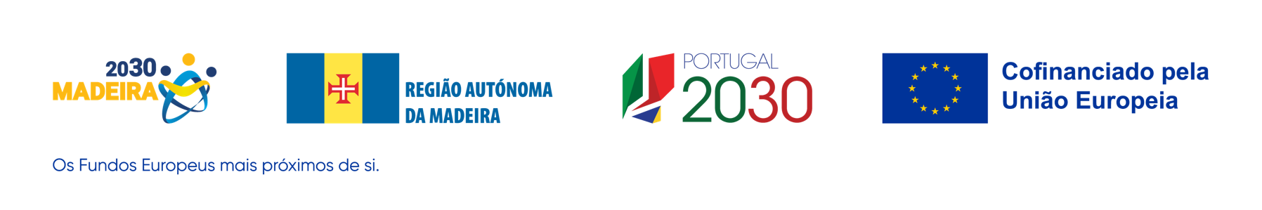 Cofinanciado pelo Madeira 2030, Região Autónoma da Madeira, Portugal 2030 e União Europeia